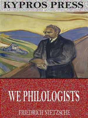 cover image of We Philologists